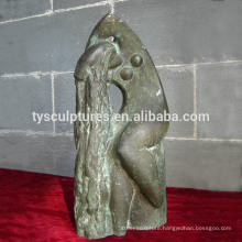 Modern style bronze sexy nude lady bathing abstract sculpture for garden decoration